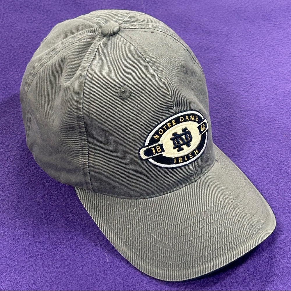 Notre Dame Hat University of Notre Dame NCAA Baseball Cap Embroidered Vintage